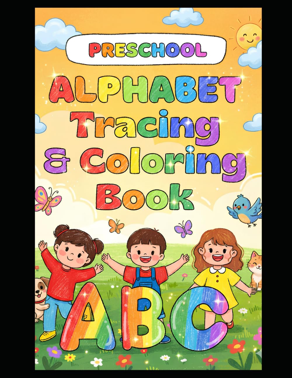 Little Learners: The Alphabet Journey: An Interactive Tracing & Coloring Adventure from A to Z