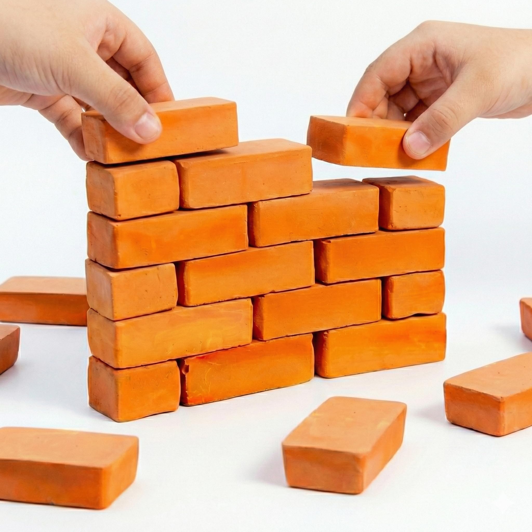 Miniature Brick for Construction Play, Build a Model Home, Mini Wall, Doll House, School Project, Corporate Tower Model, Building for Kids and DIY, Learning Kit, Gift for Kids (150)-image-17