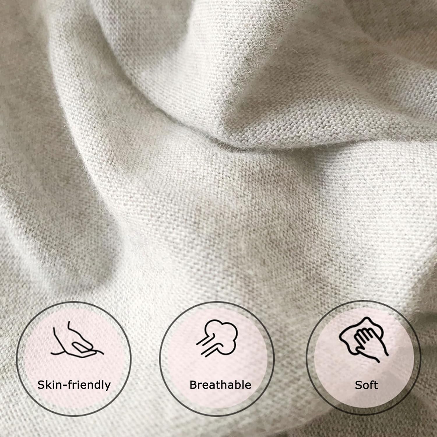 HUHJYUGE Knitted C-Shaped Pregnancy Pillow, Side Sleeping Maternity Pillows, Full Body Maternity Pillow for Pregnant Women, Support for Back Belly and HIPS, Removable Cover (C)