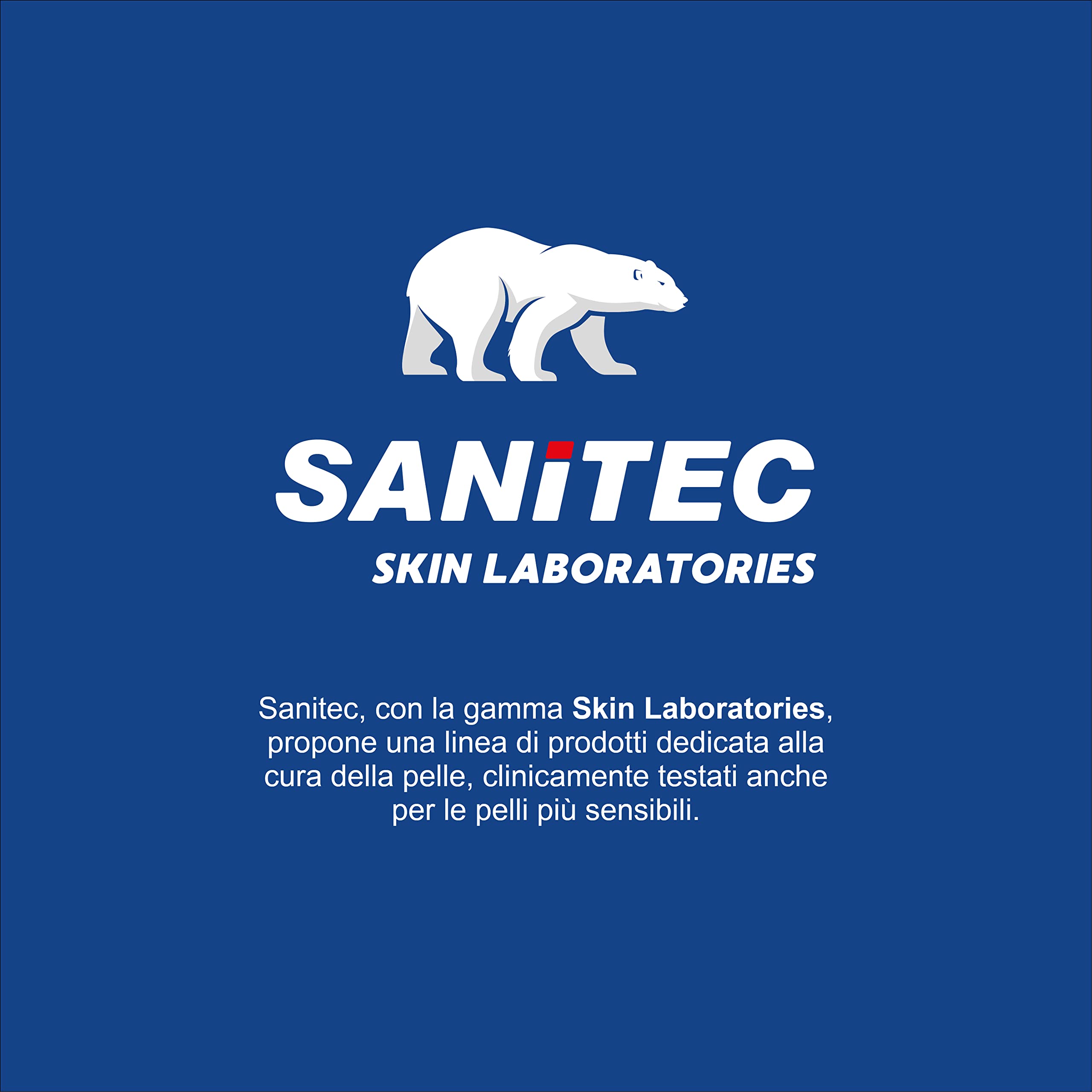 SANITEC igiene sicura Luxor Blue Iris, Crema di Sapone Profumata Idratante con Glicerina e Antibatterico, Deterge le Mani, pH 5.5, Dermatologicamente Testato, Made in Italy, 6 Flaconi da 1L 6000ml