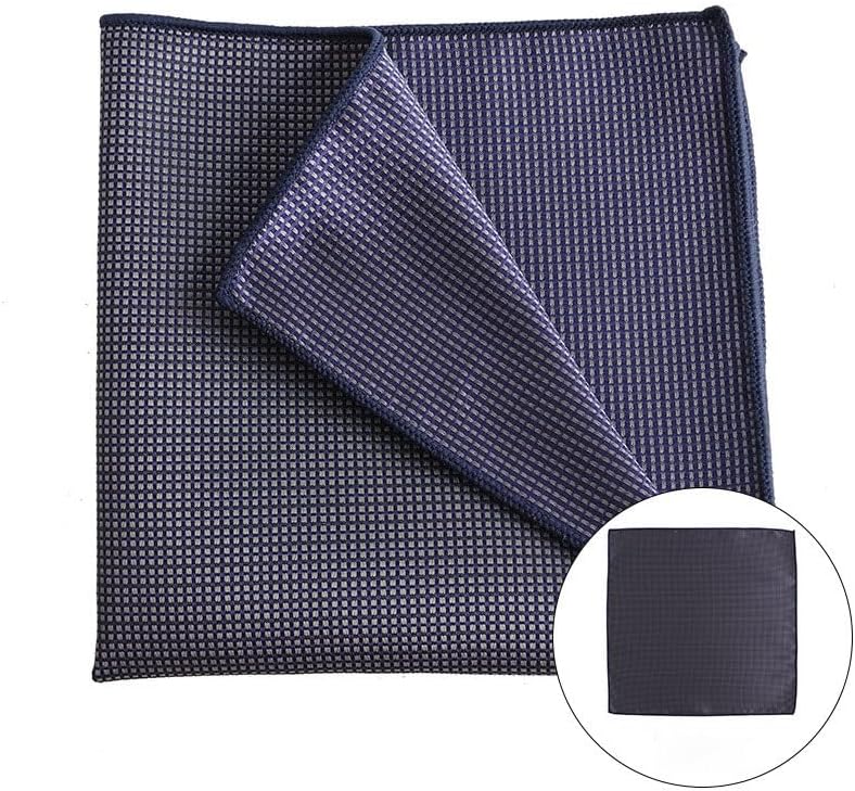 Business Small Silk Scarf Men's Suit Pocket Towel Checkered Square Towel Banquet Chest Scarf