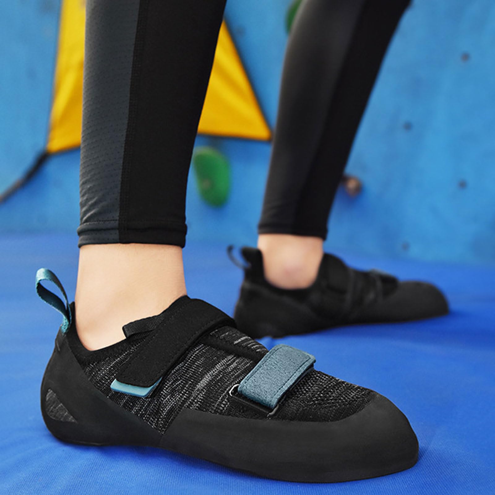 Chausson Escalade,Chaussons d'escalade pour Hommes et Femmes,Chaussures d'entraînement d'escalade,Chaussures d'escalade Compactes,légères et Respirantes,pour Intérieure ou Extérieure