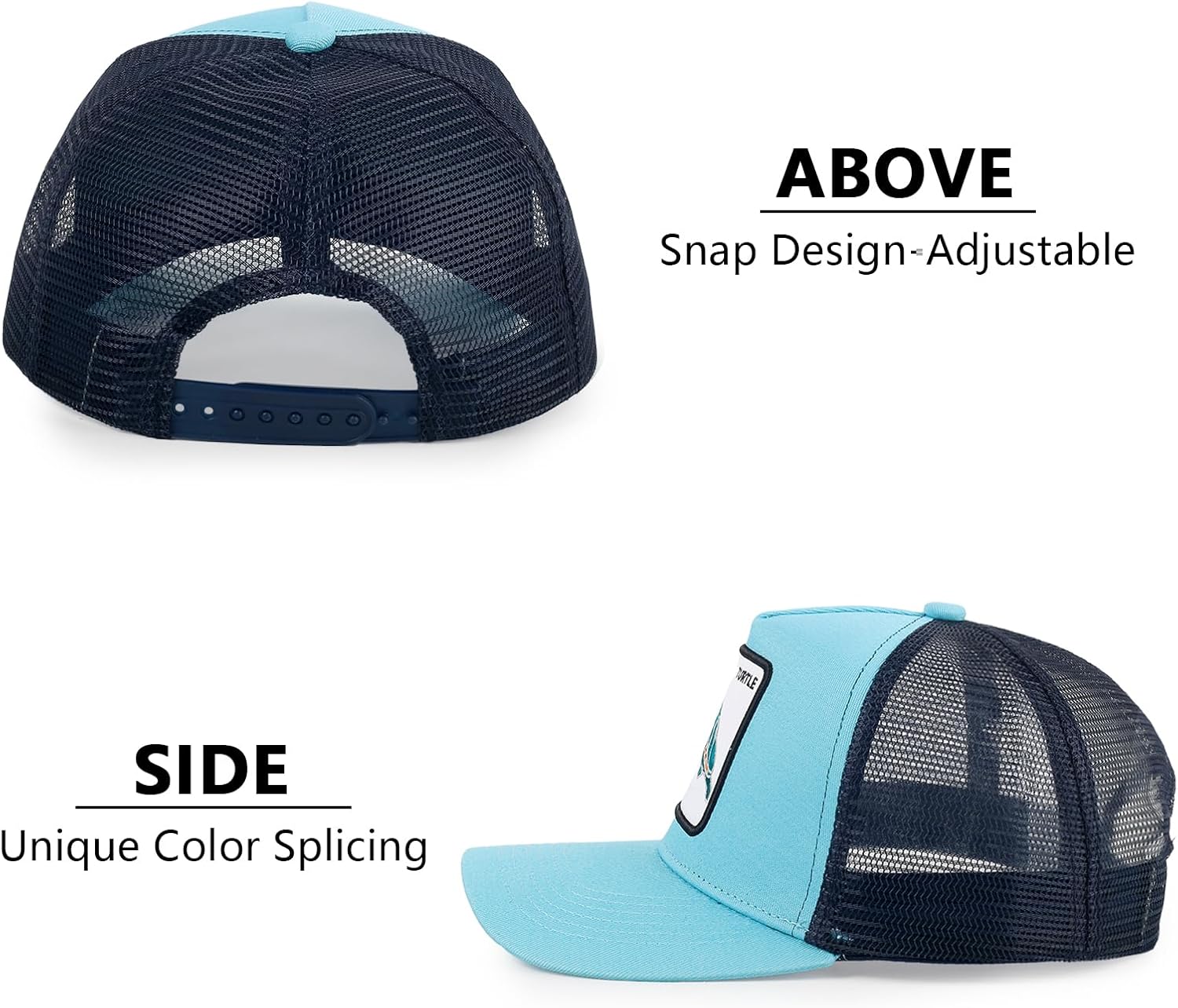 Mens Trucker Hats Mesh Snapback Animal Baseball Hats Unisex Running Sport Cap for Women Men - Image 4