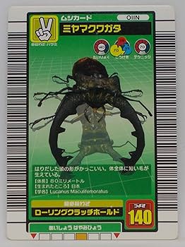 Amazon.co.jp: 【011N-2003 SUMMER】ミヤマクワガタ／甲虫王者