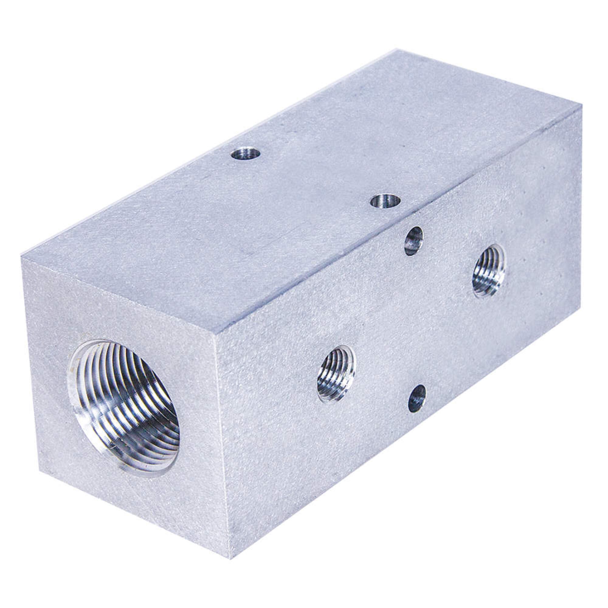 Pneumadyne Inc Manifold Aluminum 2 Outlets 5-1/4 L