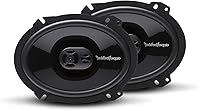 Vista 1 de Bocinas coaxiales Rockford Fosgate Punch de 3.5 pulgadas, rango completo, 15 x 20 cm, Negro