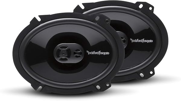 Rockford Fosgate P1683 Punch 6x8in 3-Way Coaxial Speakers