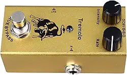 Pedal de Efeito de Guitarra Elétrica, Ajuste Preciso, Leve e Portátil, para Guitarristas, Liga de Alumínio (Tremolo(09))