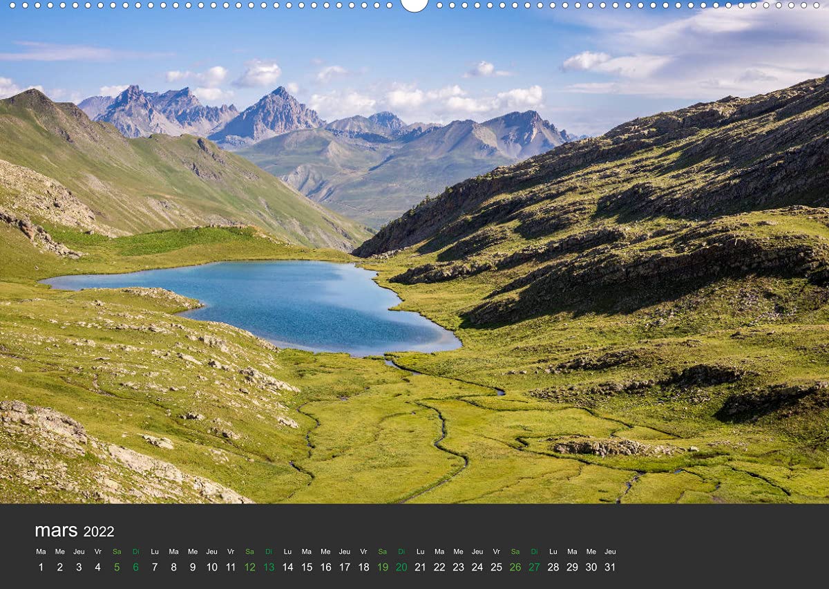 Lacs de montagne. Miroir des cimes (Premium, hochwertiger DIN A2 Wandkalender 2022, Kunstdruck in Hochglanz): Découvrez chaque mois, des photographies ... mensuel (Calendrier mensuel, 14 Pages )