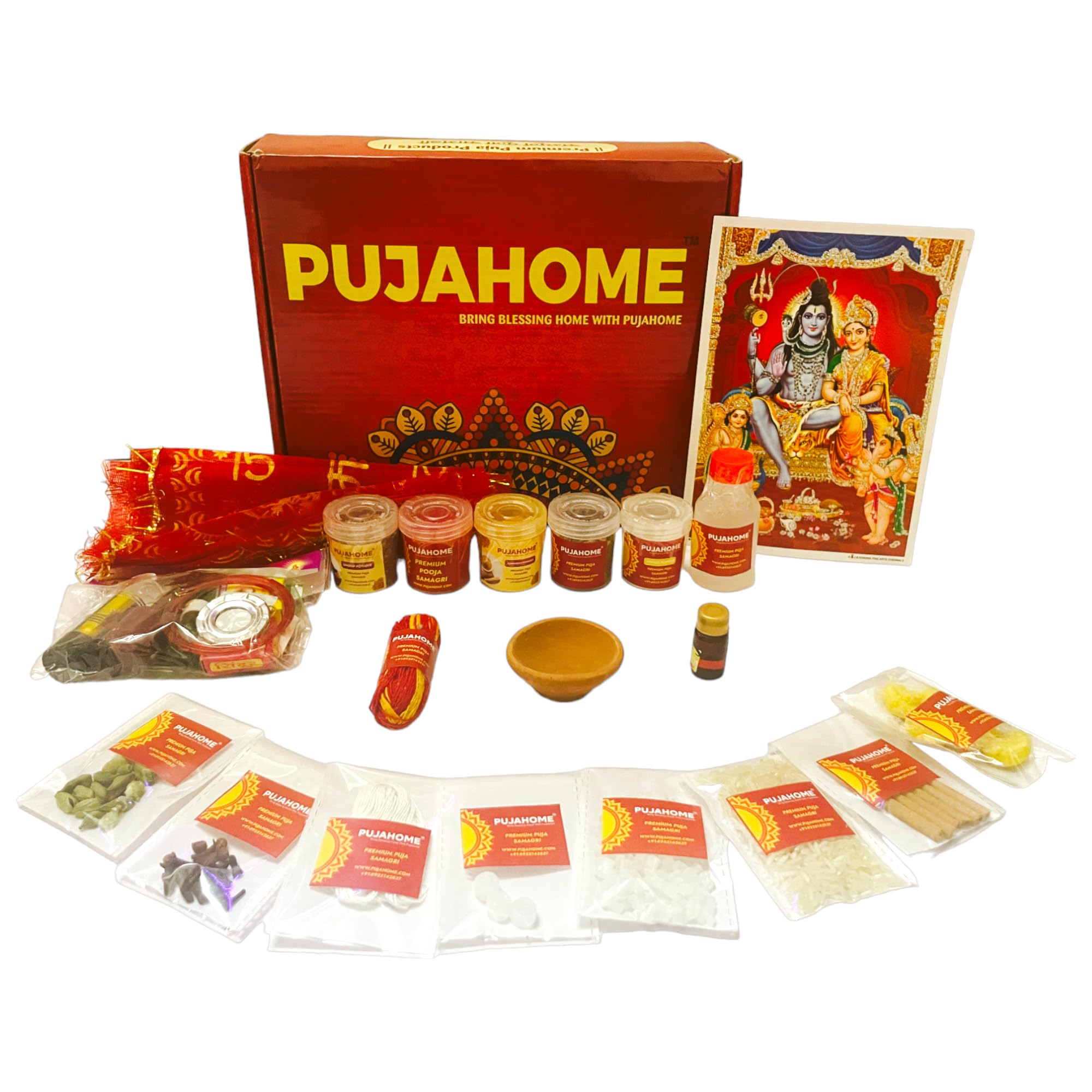Pujahome Solah Somvar Udhyapan Puja Samagri Kit with Detailed Katha Book-image-17