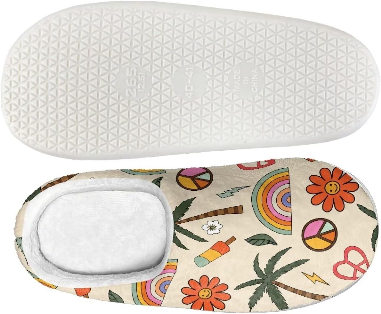 Cotton Slippers Fuzzy Warm Cozy Slippers Non Slip House Slippers For Indoor Outdoor Customized Cotton Slippers House Slippers