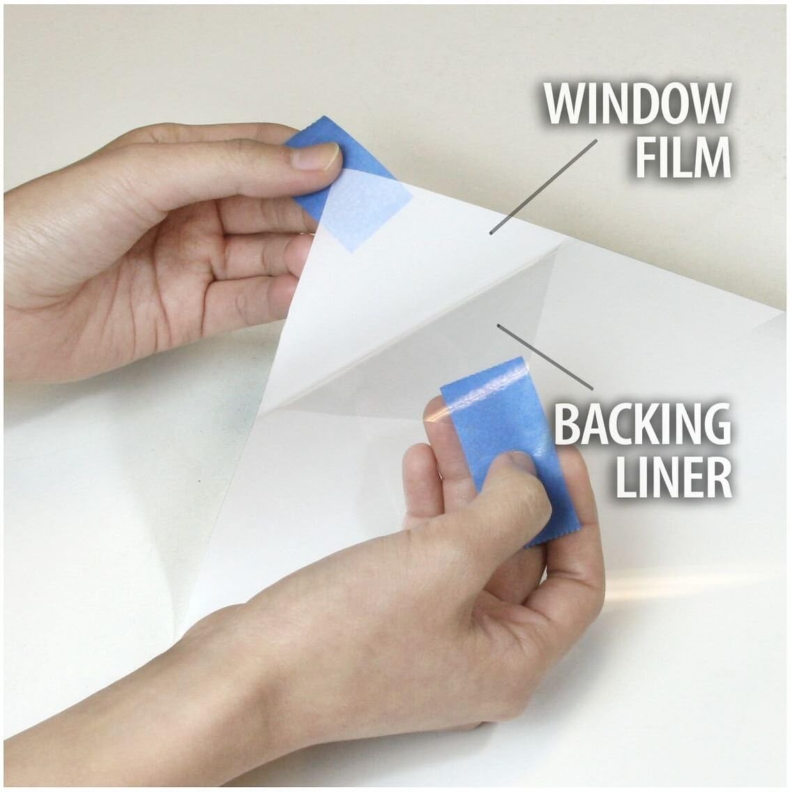 BDF MTWH Decorative Window Film White Matte Frosted Opaque Privacy - 60in X 24ft