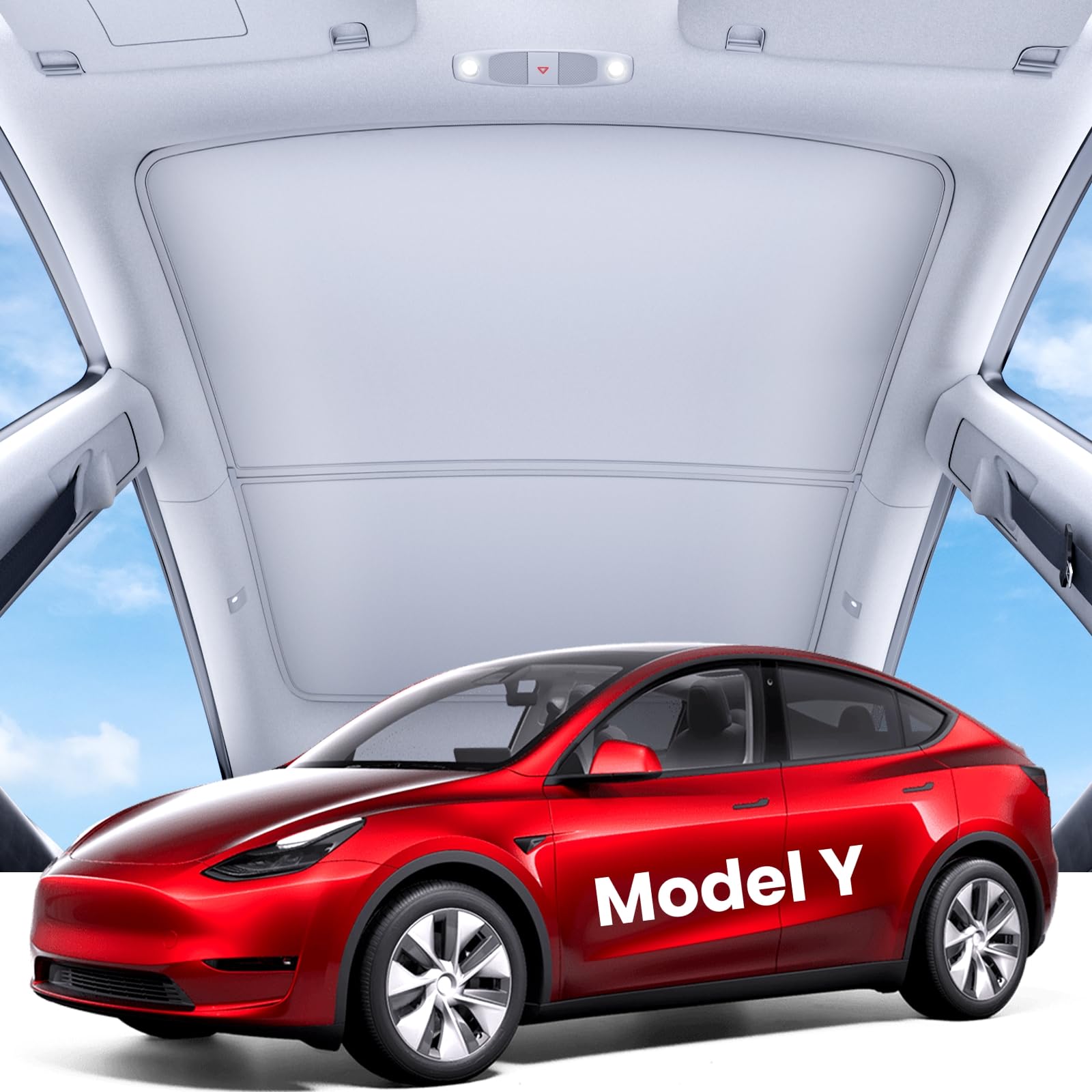 【純正】テスラ サンシェード for モデルY Tesla テスラ サンシェード モデルY 純正 - メルカリ
