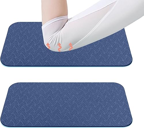 Yoga Knee Pads, Small Yoga Mat, Knee Pad Cushion, Non Slip Anti-Tear Support Cushion, for Discomfort Free Workout Fitness Gym Indoor Exercise Plank