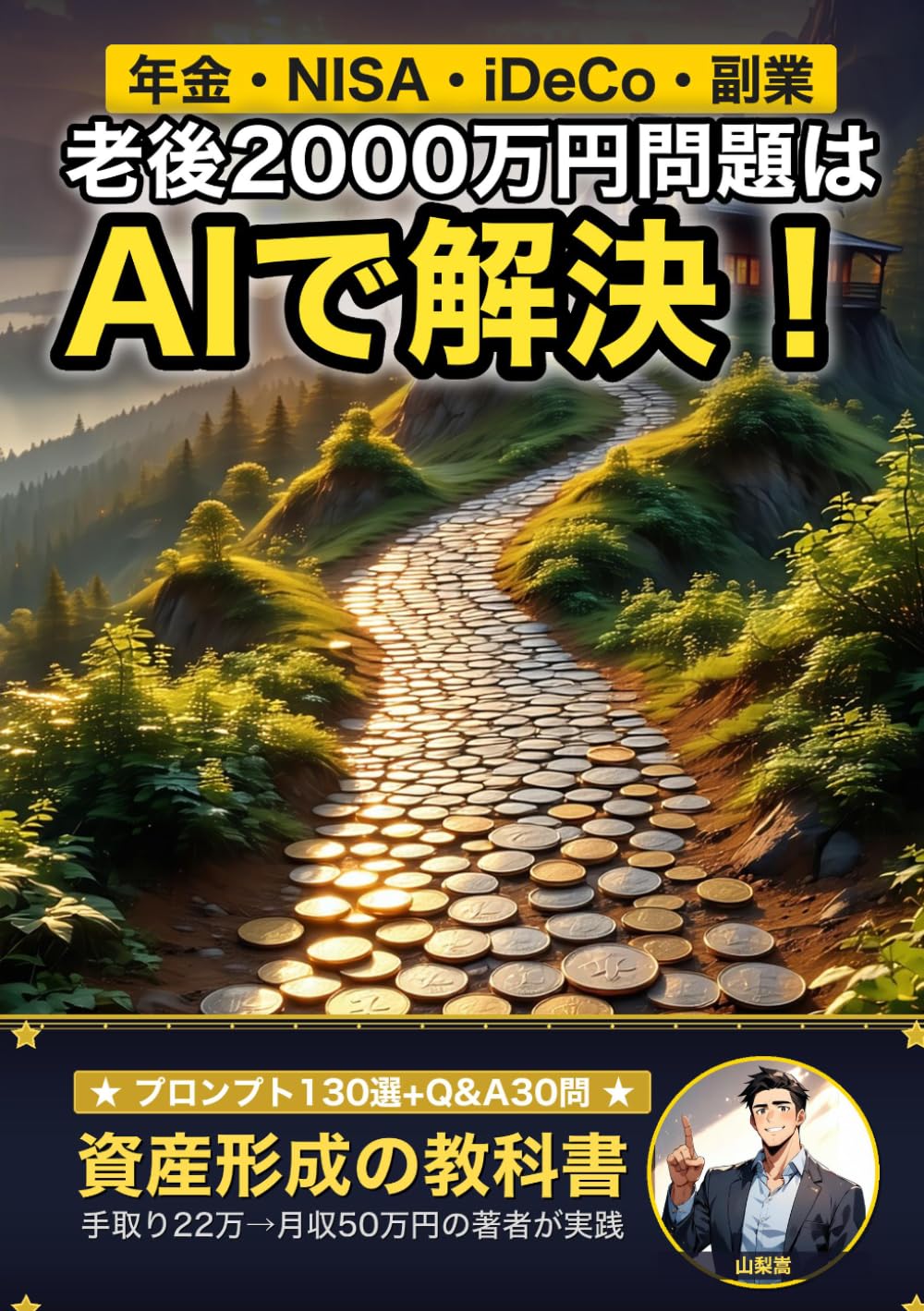 老後2000万円問題はAIで解決できる！ ChatGPTで始める資産形成の教科書: 年金・新NISA・iDeCo・副業まで、プロンプト130選＋Q&A30問収録 (AI×お金の教科書)