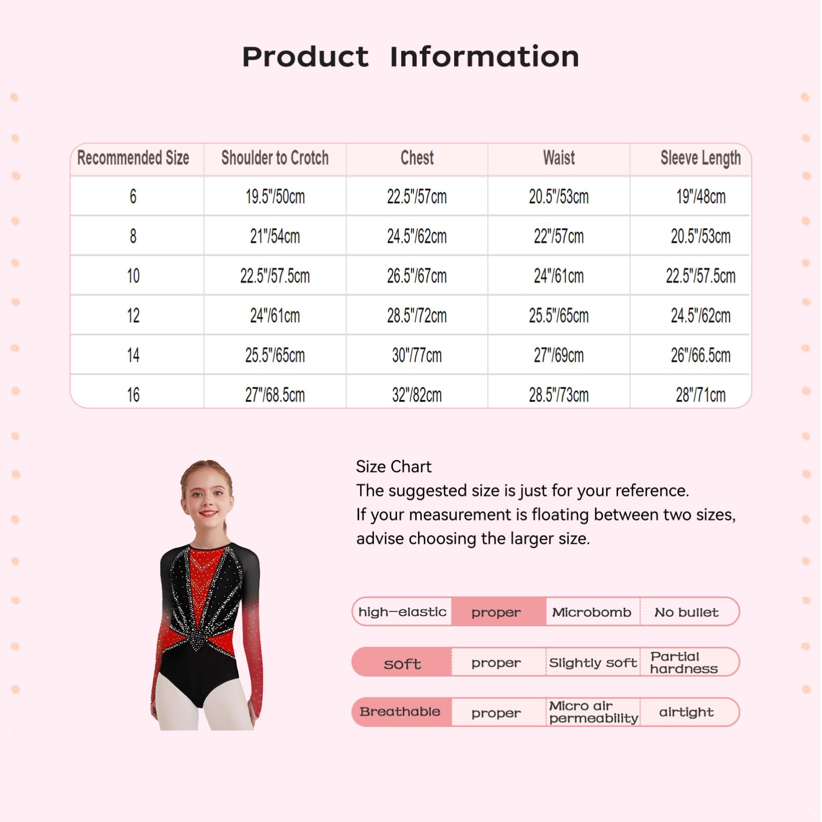 Alvivi Maillot Brillante de Baile para Niña Body Gimnasia Rítmica Competición Maillot de Deportivo Leotardos Danza Disfraz de Bailarina Ballet — view 7