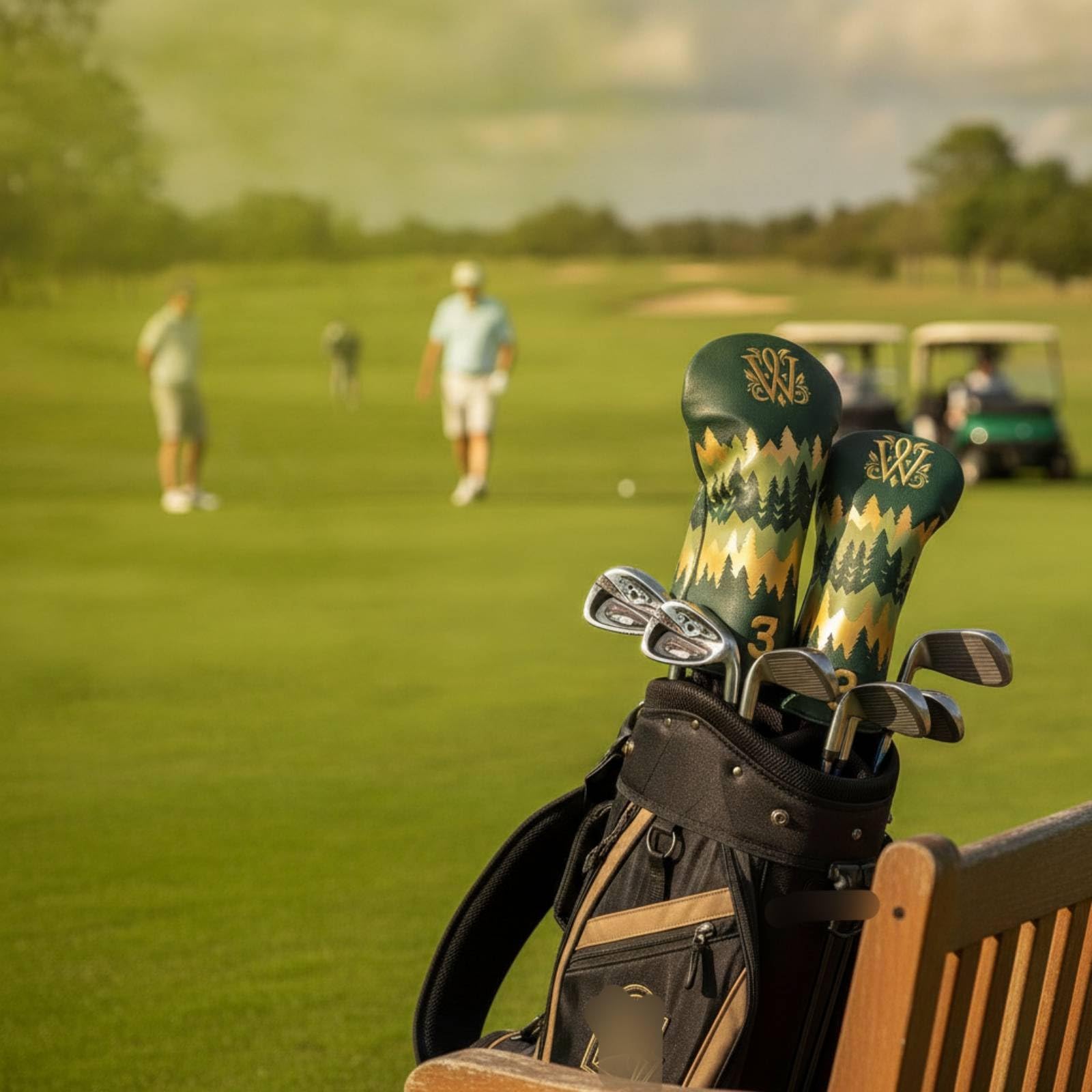 4 Piezas Funda Golf Resistente a Rayones para Golfistas