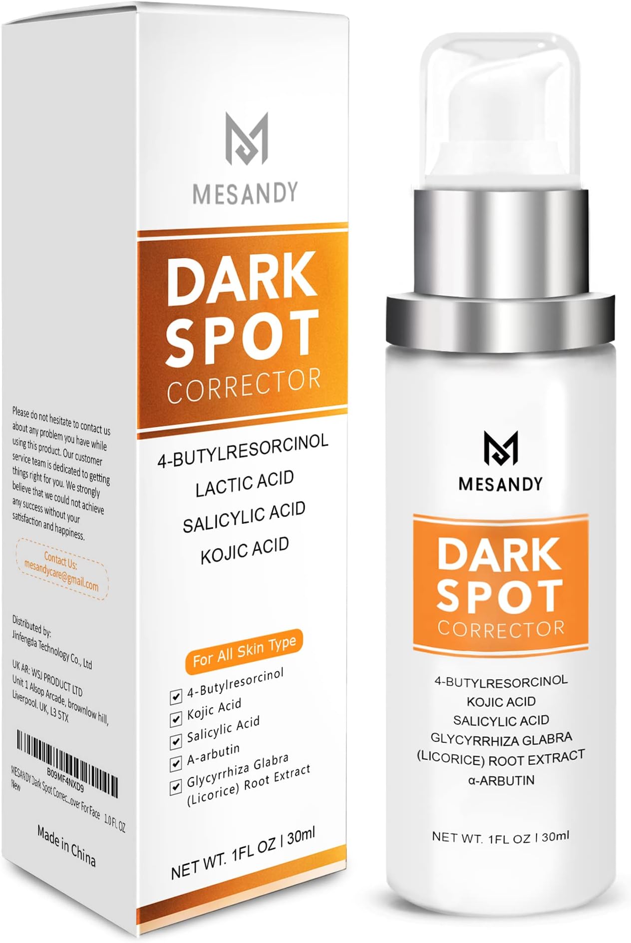 Dark Spot Corrector, Dark Spot Remover For Face and Body Serum | Improves Facial Freckles, Melasma, Brown Spots