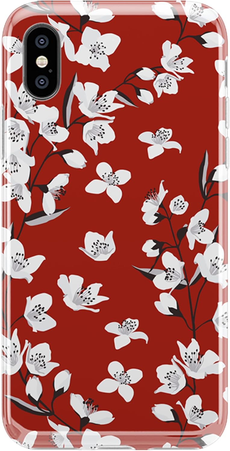 Casely iPhone Xs Max Case | Sneaky Monkeys | Frida Kahlo Jungle Floral | Classic Ultra Slim Design