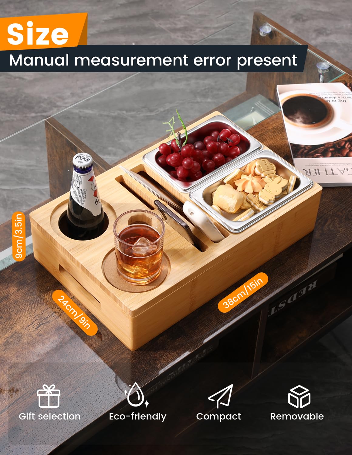 Suchergebnis Auf Für: Couchbar Snackbox Mit 3 Schalen