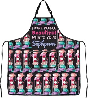 JXGZSO Nail Technician Apron Nail Polish Gifts Nail Manicurist Apron Nail Technician Appreciation Gifts