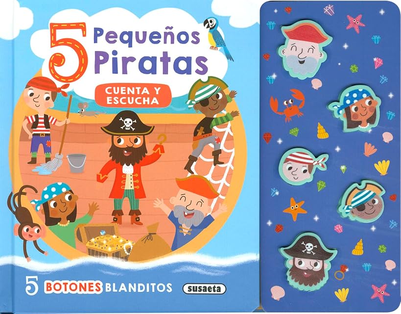 Portada de 5 Pequeños Piratas