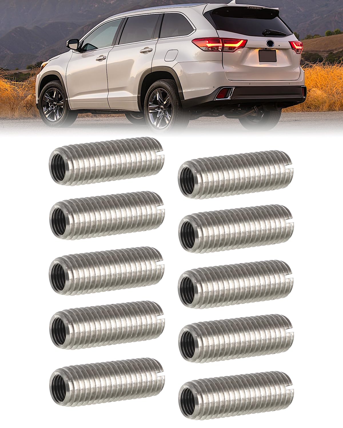Photo 1 of Foruly M11 x 1.5 Head Bolt Thread Inserts Kit