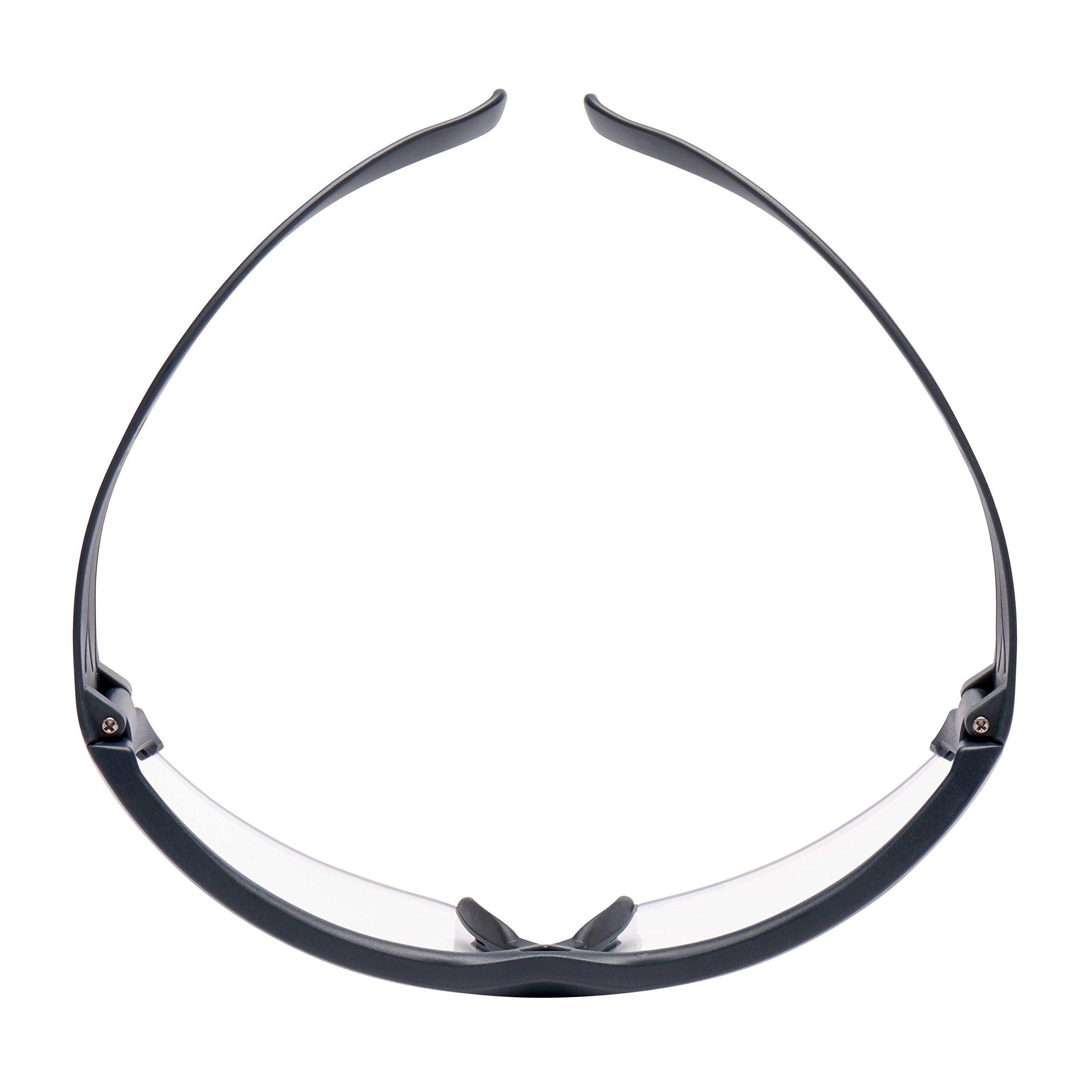 3M Securefit SF601SGAF okulary ochronne, przezroczyste – okulary robocze z powłoką zapobiegającą zaparowaniu Scotchgard – szkła poliwęglanowe ze skuteczną ochroną UV