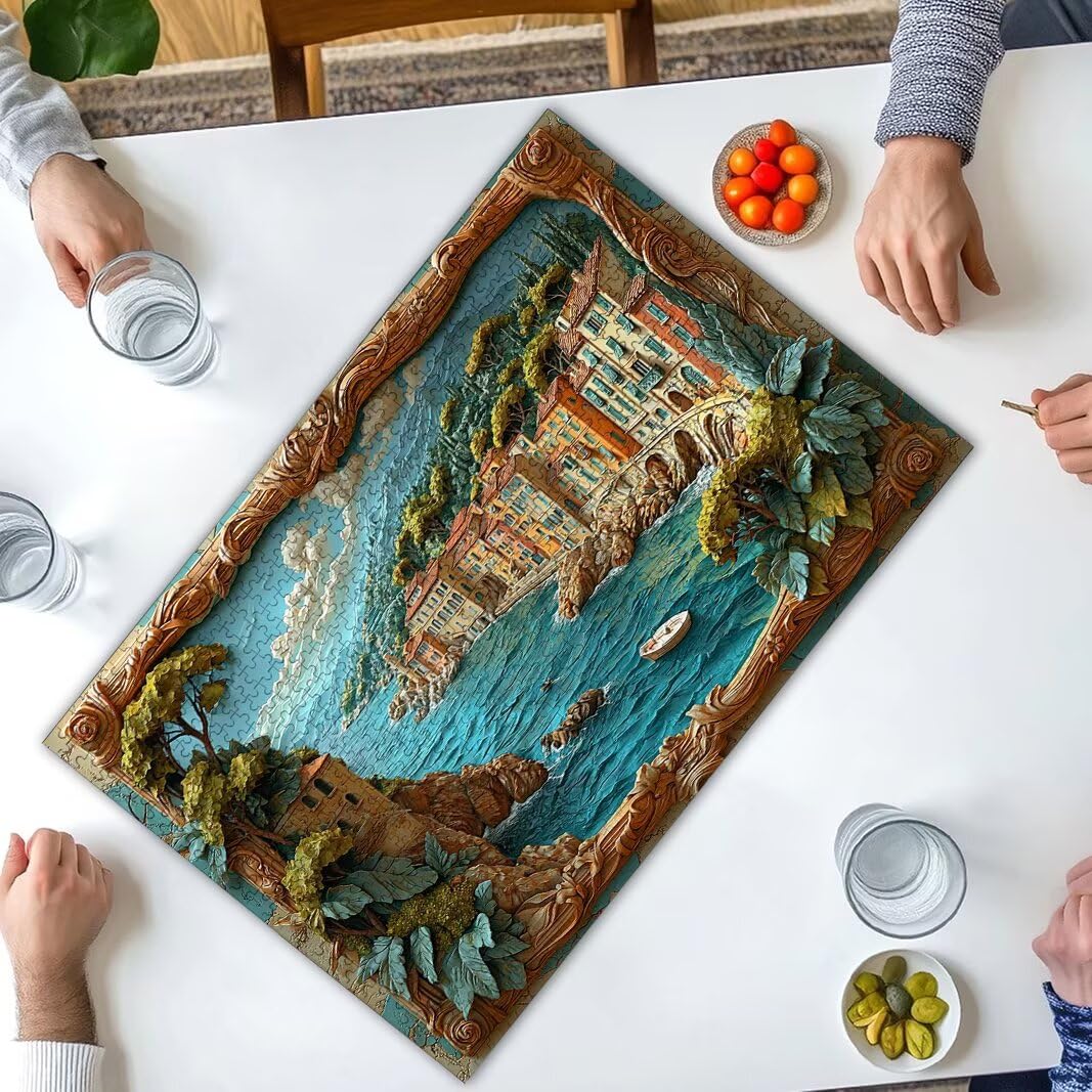 Puzzle Italien, Puzzle 1000 Teile Erwachsene, Klassische Puzzles -8609