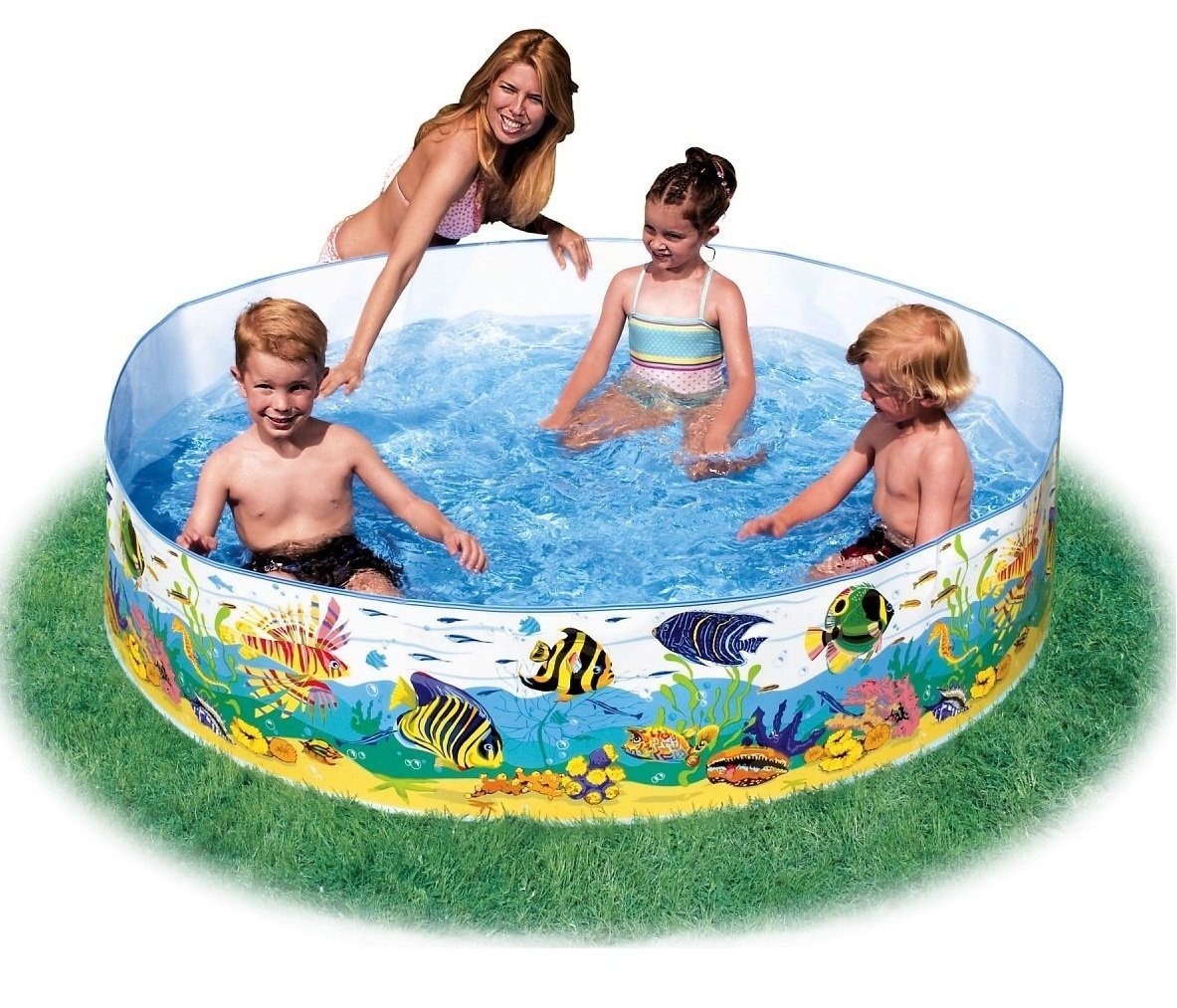param intex snapset pvc water pool, 5ft (Multi color)-picture-13