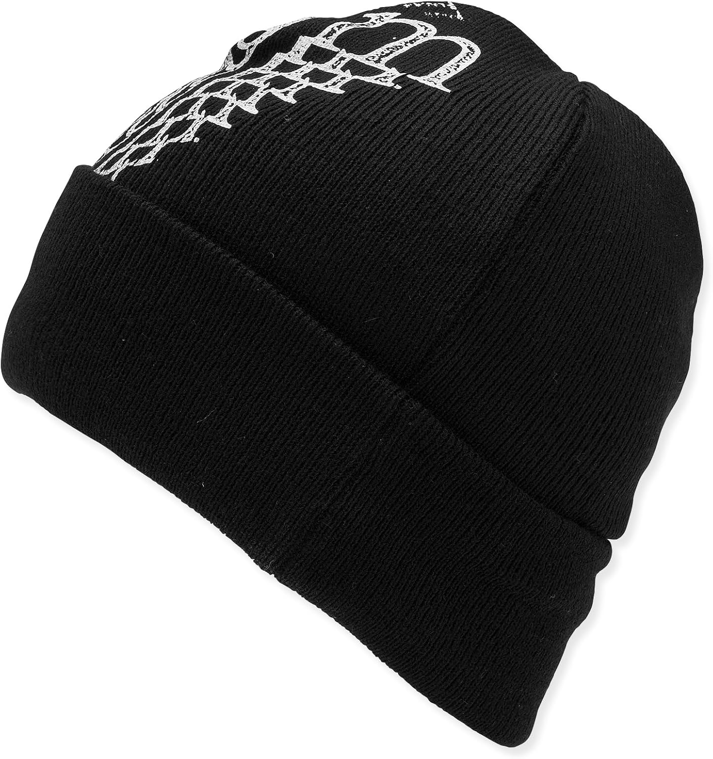 Volcom Men's Stone Funk Beanie – Jacquard Knit Winter Hat with Roll Over Fit, One Size - Image 2