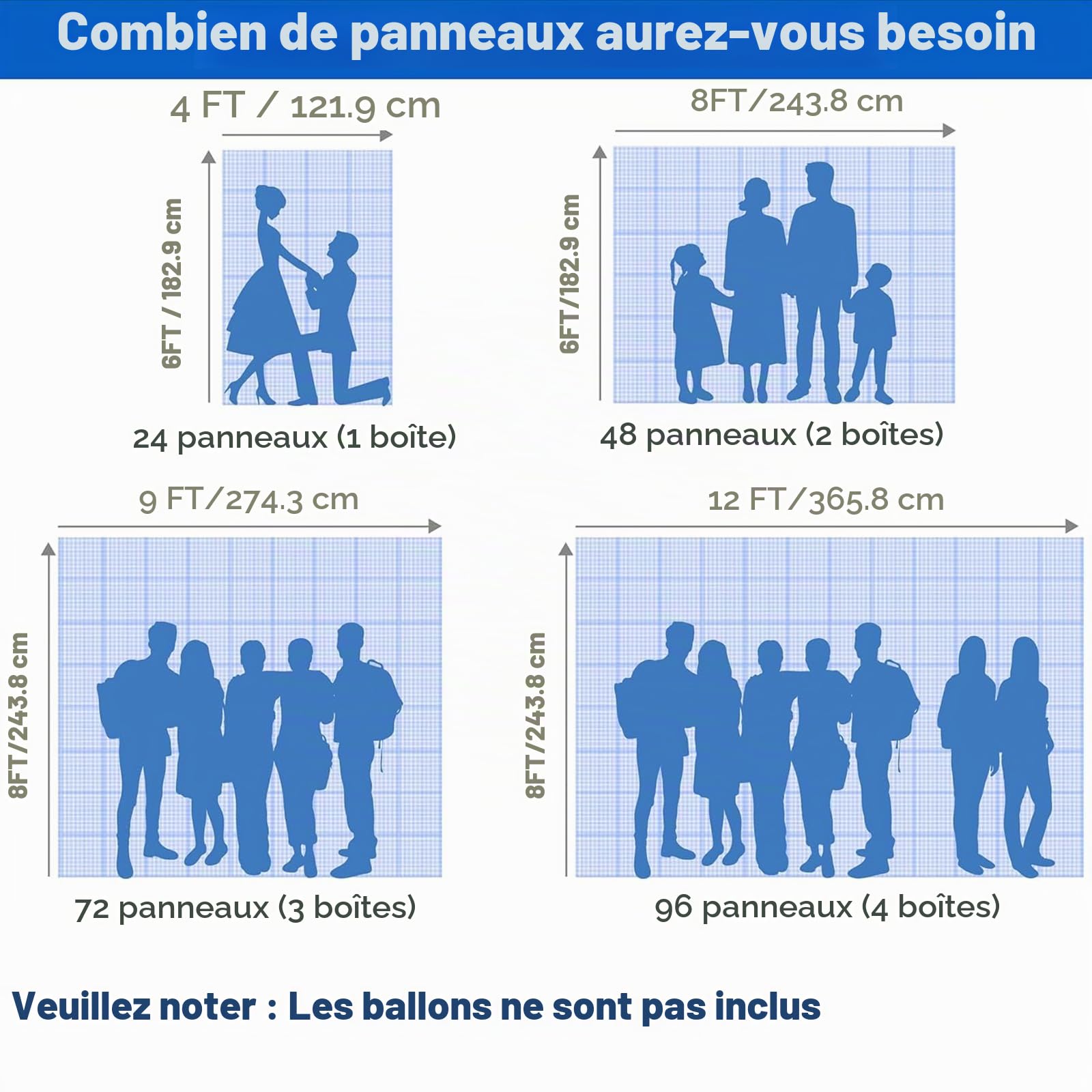 Toile de Fond Murale colorée argentée Scintillante, 30cm x 30cm, 24pcs | Fond de photomaton pour anniversaire, mariage, jour du souvenir, cérémonie de remise des diplômes