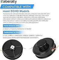 Vista 3 de 21560070 SRM Echomatic Trimmer Bump Head Compatible con Echo 21560050 200095200 10106292 SRM-225 SRM-210 SRM-235 Recortadoras de eje recto, cabeza