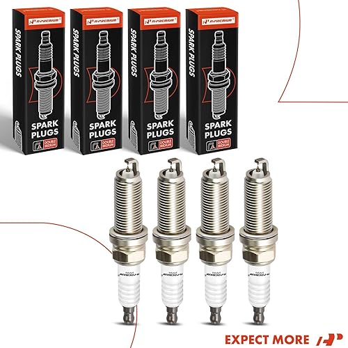 Miniatura 9 de A-Premium Bujías de iridio dobles compatibles con Toyota Tacoma 2016-2020 y Hyundai Genesis Coupe 2010-2012, 2.0L 2.7L, paquete de 4