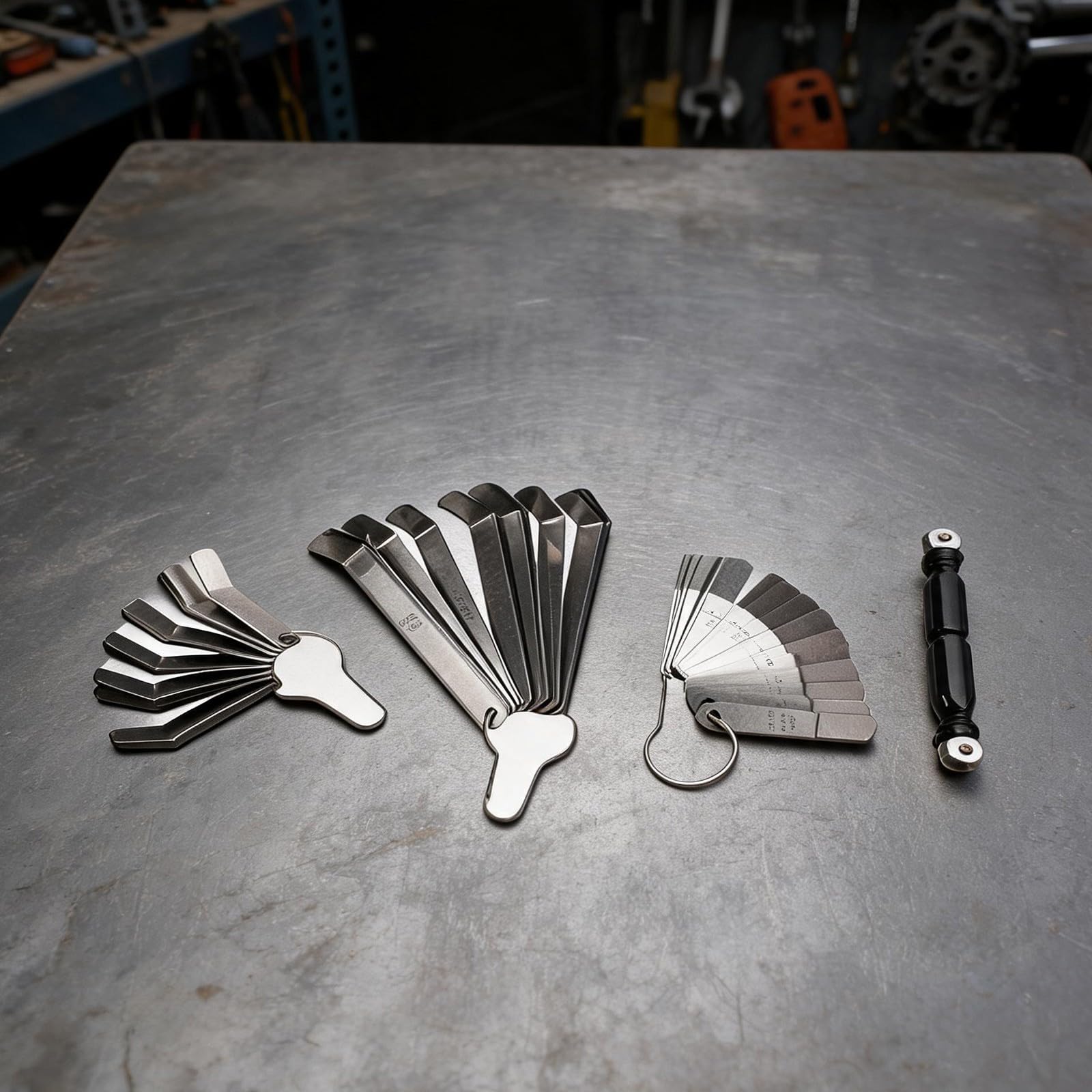 Edelstahl Fühlerlehre Robust Für Mechaniker