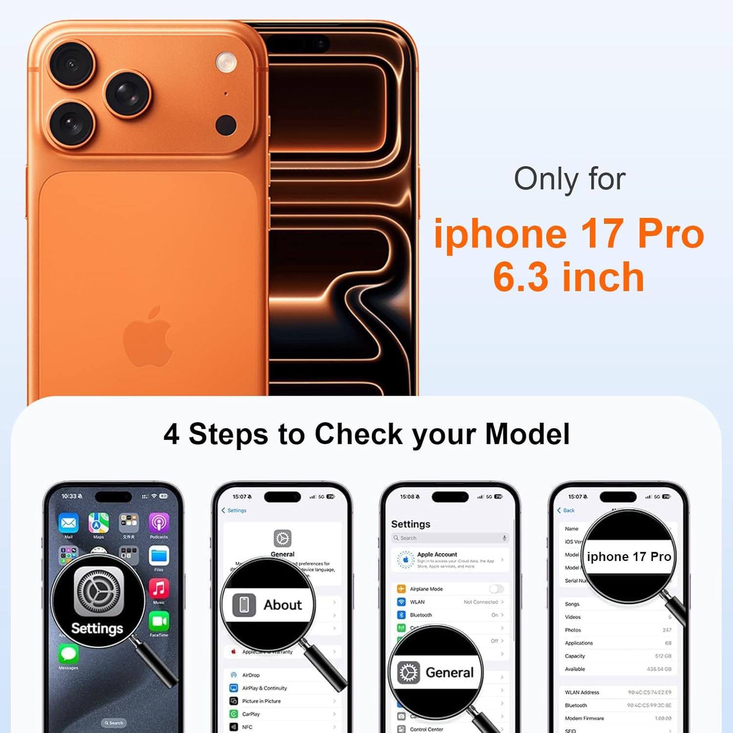 Magnetic for iPhone 17 Pro Case with Camera Control Button, Includes 2 Tempered Glass Screen Protectors, MagSafe Compatible Translucent Matte Phone Case for iPhone 17 Pro, Forest Green - Image 2