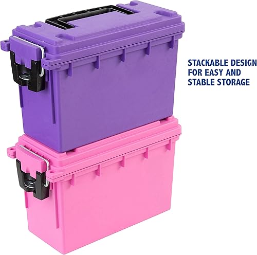 Miniatura 6 de Sheffield - Caja de almacenaje 12634, color blanco ártico, Morado