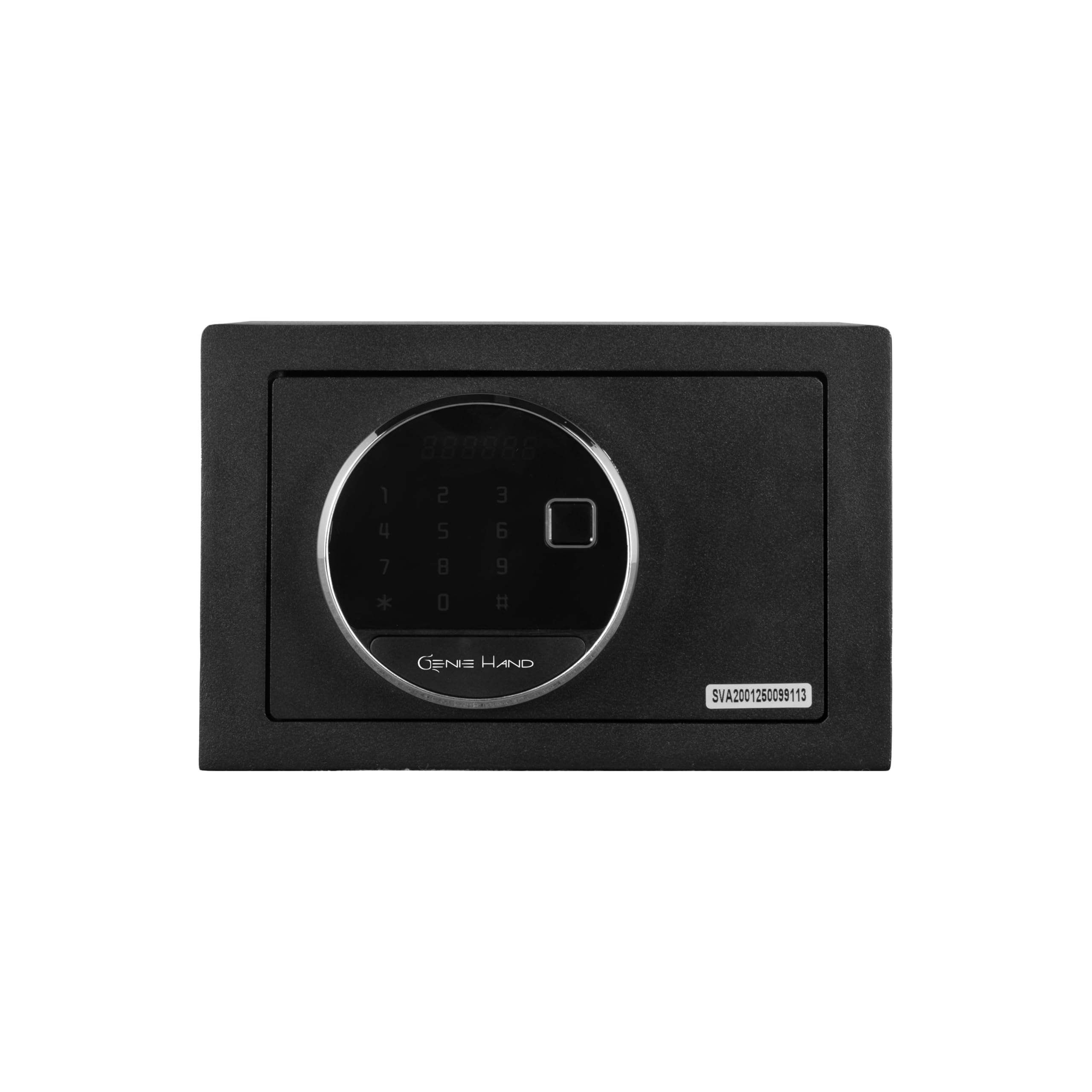 Genie Hand | Coffre-fort à temps motorisé avec compte à rebours - Lecteur d'empreintes digitales - Alimentation d'urgence avec USB avant - Serrure B-Class - Système Anti Bounce