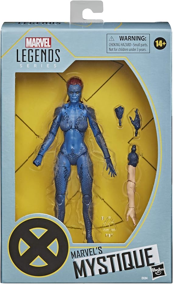 Hasbro Marvel Legends Series X-Men 6-inch Collectible Marvels Mystique Action Figure Toy, Ages 14 and Up
