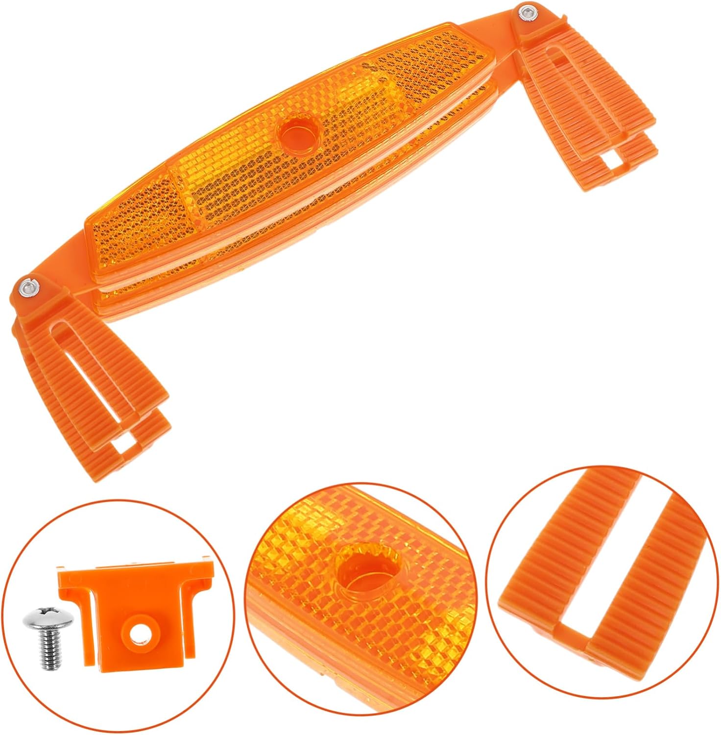 Cycling Reflectors Bike Reflectors for Adults Road Bike Decoration Bright Reflective Wheel Covers