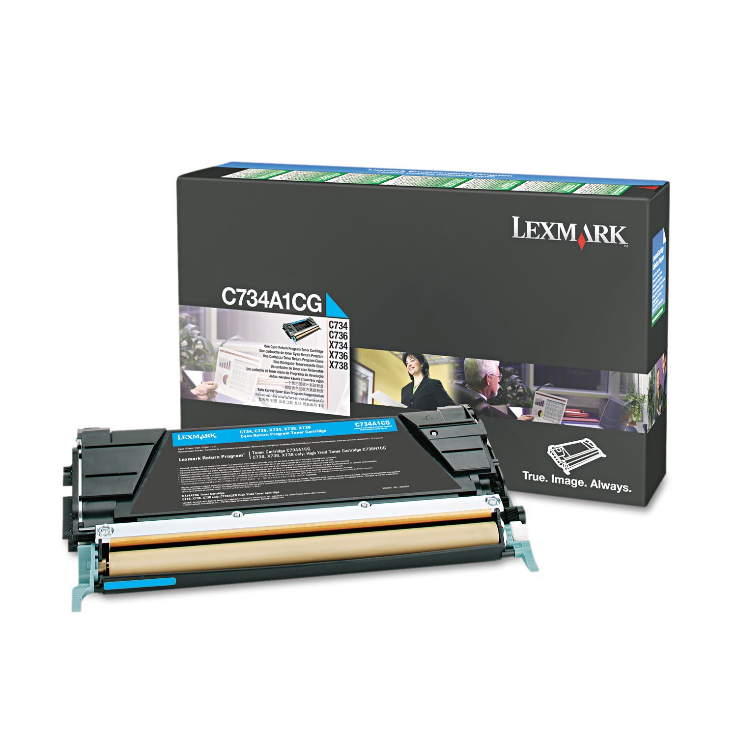 LEXC734A1CG - Lexmark C734A1CG Toner