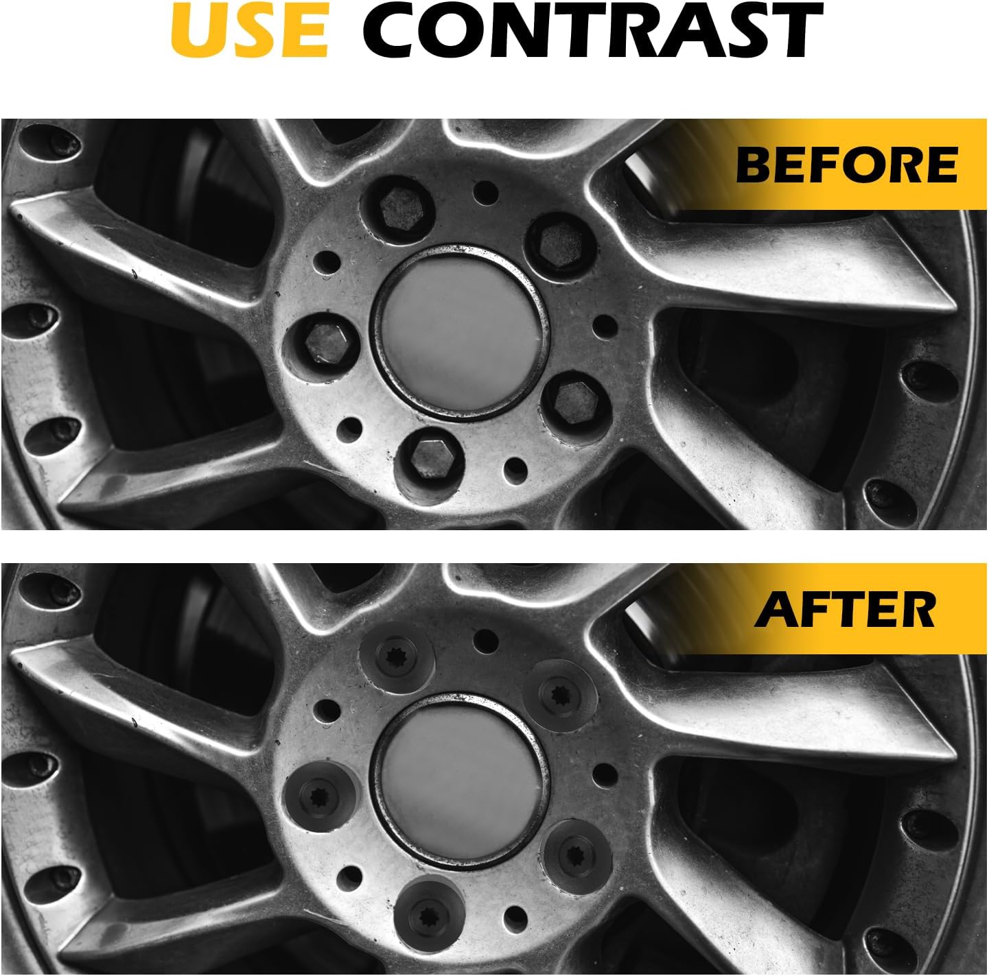 20 PCS Lug Nut Covers, 17 mm Wheel Lug Nut Covers Caps with Removal Tool, Compatible with Volkswagen Audi Roewe, Automotive Exterior Accessories (Black)