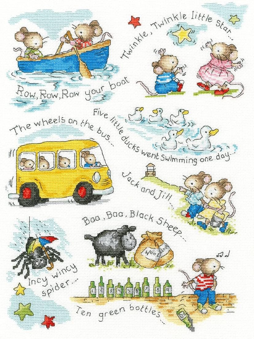 Bothy Threads Cross Stitch Kit - Twinkle, Twinkle, Little Star…