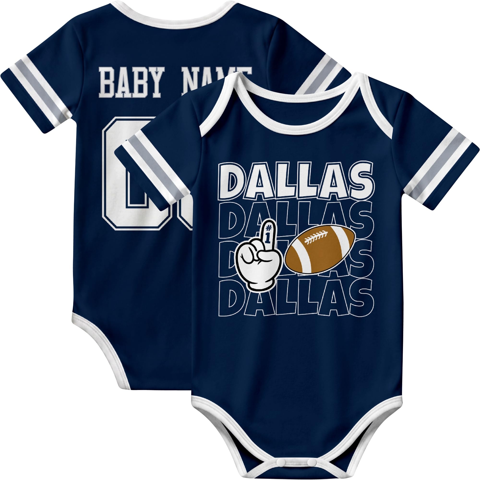 KREDE Baby Clothes Custom Name Bodysuit for Baby Boy Gifts