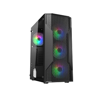 Gabinete Gamer Cougar MX110 RGB Mid-Tower para setup gamer