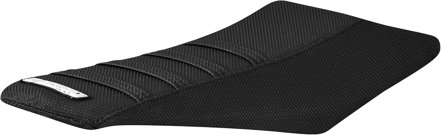 Enjoy Mfg Seat Cover - Compatible with Surron 2025 Hyper Bee 12-14 Electric Off-Road Bike - #500 (All Black with Black Ribs)