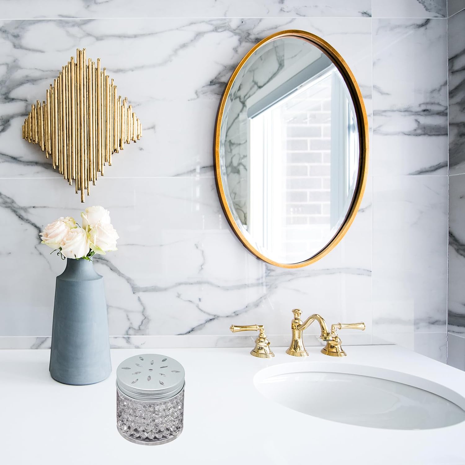 8 PCS 6.8oz/200ml Empty Scent Beads Storage Container with Hollow Lids Refillable Clear Small Plastic Jars Potpourri Holder for Aromatherapy Gel Air Freshener Vent Scents for Home (8 PCS 200ml)