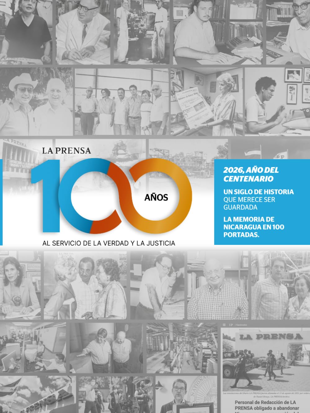 LA MEMORIA DE NICARAGUA EN 100 PORTADAS: Un siglo de historia que merece ser guardada