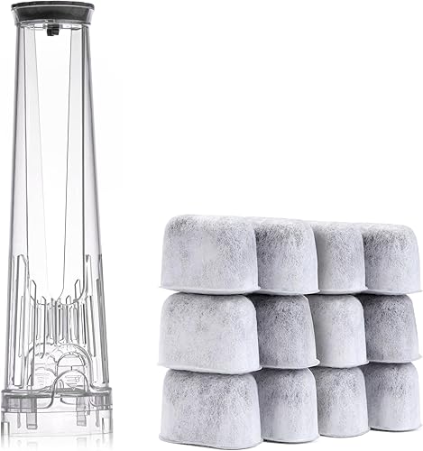 PUREHQ Filtro de agua Ninja para cafetera Ninja Dual Brew – Compatible con DualBrew Pro CFP201 CFP301 CFP307 CFP451CO – Incluye soporte de filtro y