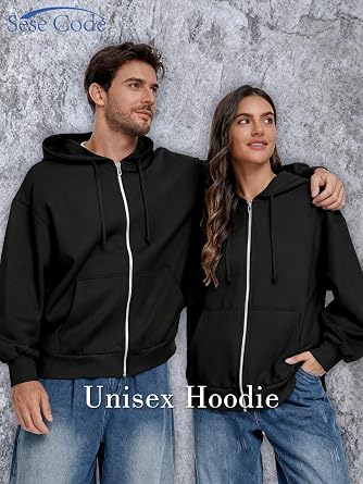 SeSe Code Unisex Zip Up Hoodie With Eye Mask Airplane Mode Travel Hoodies